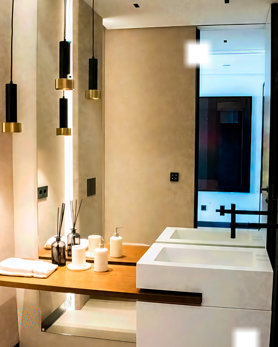 mampara ducha cristal baño a medida Marbella